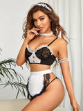 Sexy Maid Role-Play Costume Set