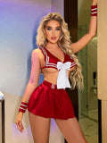 Sexy Sailor Costume 6pack Set Wine Red