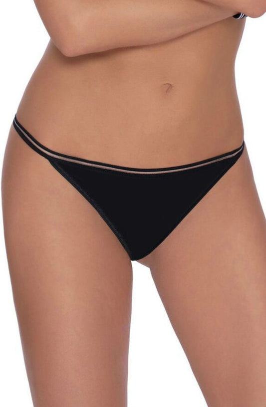 Roza Lea Thong Black